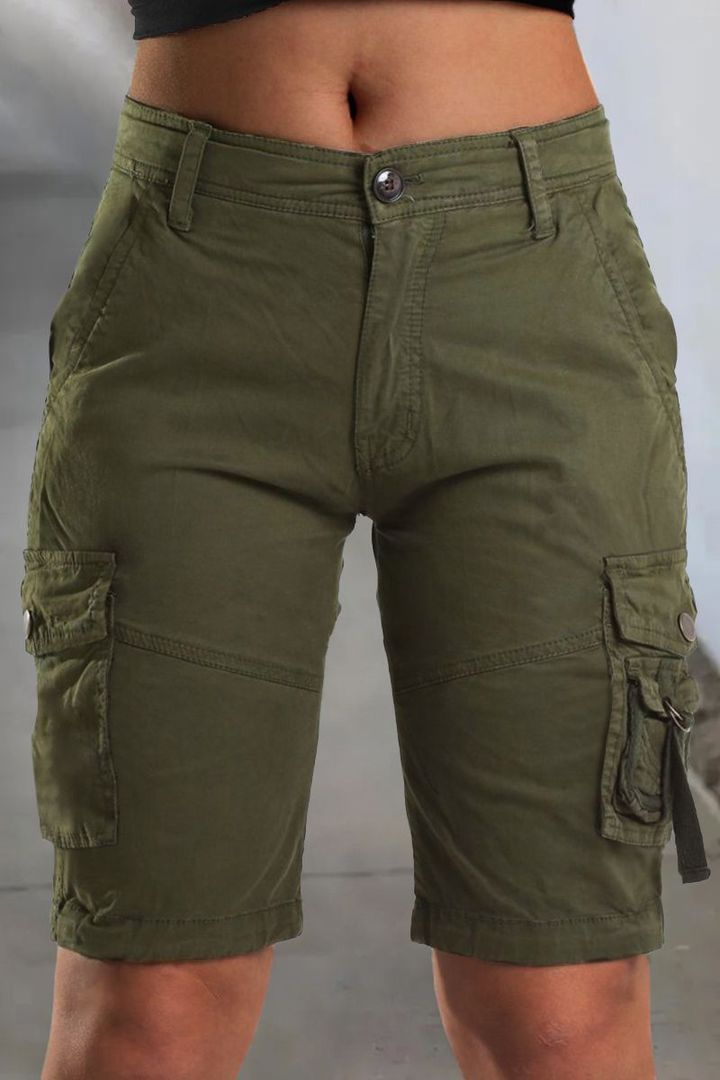 Comfortabele cargo shorts voor dames